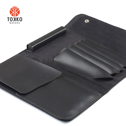 Professional Hair Shears Case – Leatherette Storage for Barber & Salon Scissors