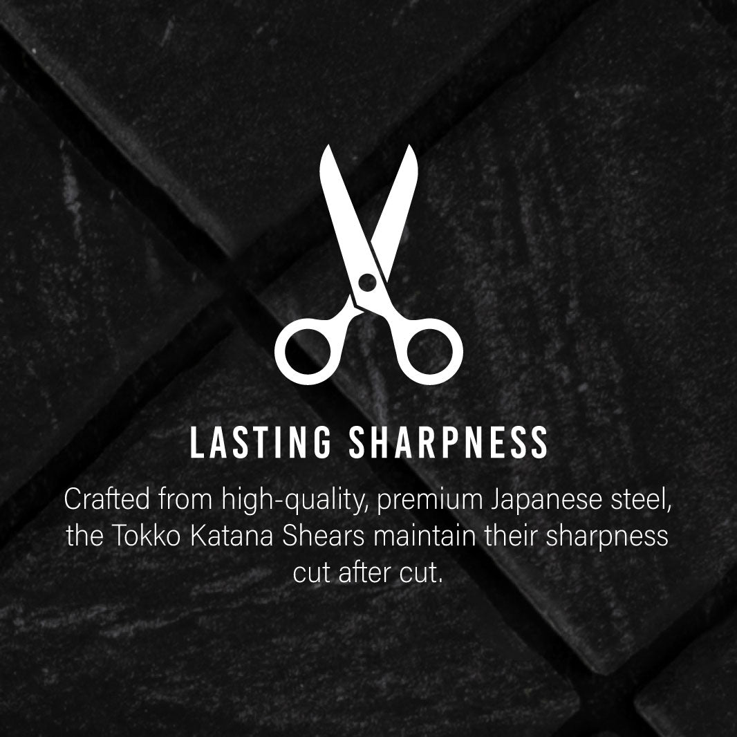 Tokko Katana Hair Shears – Premium Japanese Barber Scissors